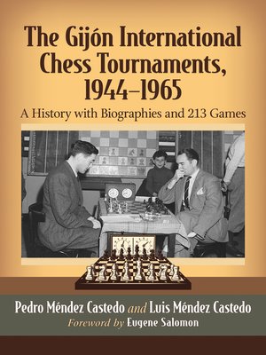 cover image of The Gijon International Chess Tournaments, 1944-1965